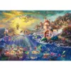 Schmidt Spiele 59479 Thomas Kinkade: Disney Undinėlė Arielė, dėlionė (1000 gabalėlių), 69,3 x 49,3 cm, animaciniai filmai