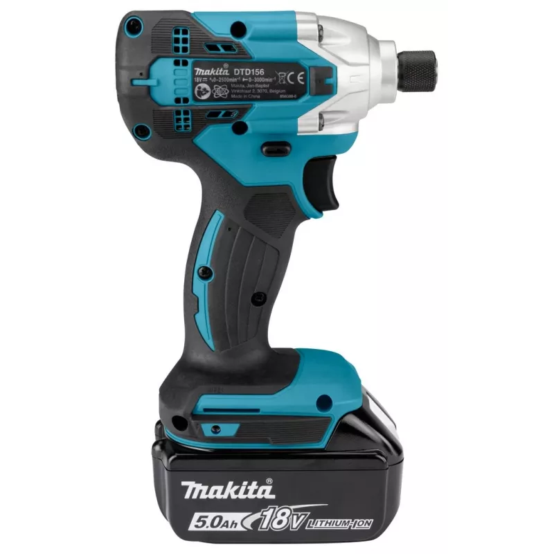 Makita DTD156RTJ akumuliatorinis sukamasis smūginis atsuktuvas 2500 RPM Žalias