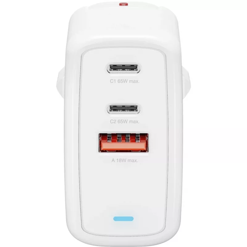 Įkroviklis sieninis 4smarts GaN Flex Universal Baltas