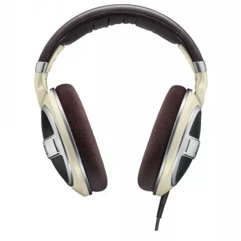 Ausinės Sennheiser HD 599 — laidinės, atviro tipo, 50 Ω, 12–38500 Hz, 1,2 m kabelis, dramblio kaulo spalvos