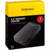 Išorinis kietasis diskas Intenso Memory Center 4TB USB 3.0 3,5 colio, juodas (6031512)