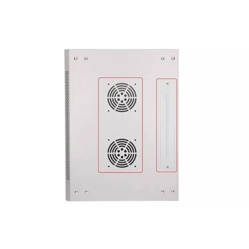 Extralink sieninis 12U 600x450 pilkas spintos stovas