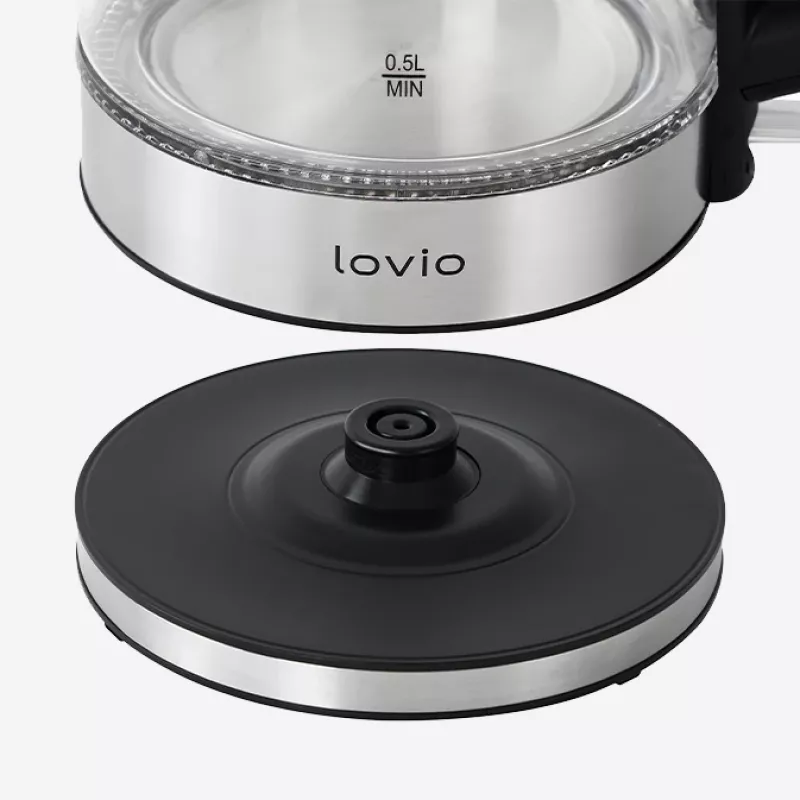 Elektrinis virdulys Lovio 1,7 l 2200 W stiklinis