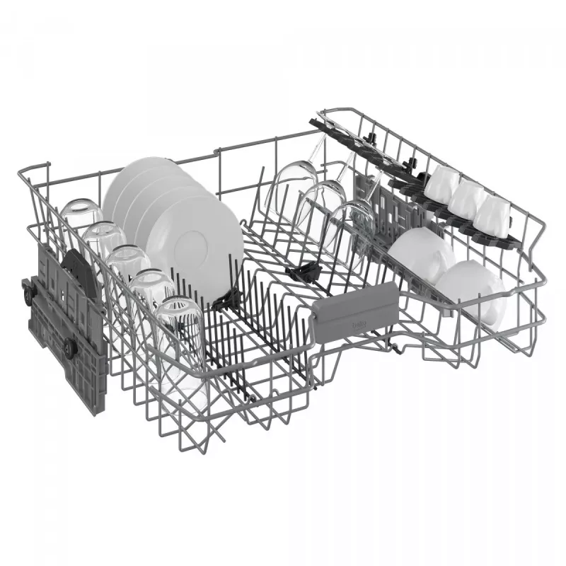 Laisvai pastatoma indaplovė Beko BDFN26531W – 15 komplektų, 60 cm, 46 dB, AirDry