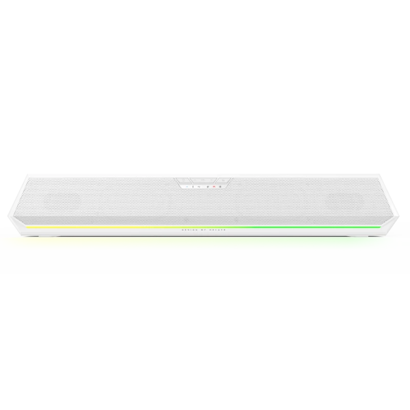 Edifier G1500 BAR žaidimų garsiakalbis su virtualiu 7.1 garsu, Bluetooth, baltas