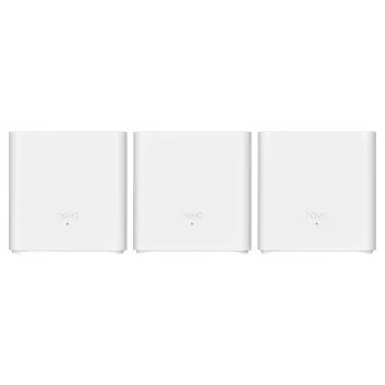 „Mesh“ Wi‑Fi sistema TENDA EX3-3, 3 vnt., dviejų juostų 2,4/5 GHz, Wi‑Fi 6, iki 1201+300 Mbps, 2 vidinės antenos, WPA3