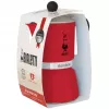 Bialetti Rainbow kavinukė viryklei 3 puodeliai Raudona
