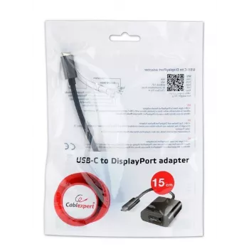 Gembird a-CM-DPF-01 USB grafikos adapteris 3840 x 2160 pikselių juodas