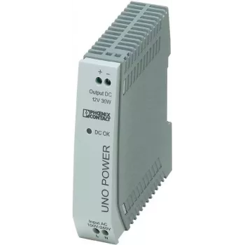 Maitinimo blokas PHOENIX-CONTACT UNO-PS/1AC/12DC/30W – 12 V DC, 30 W, 85–264 V AC įėjimas