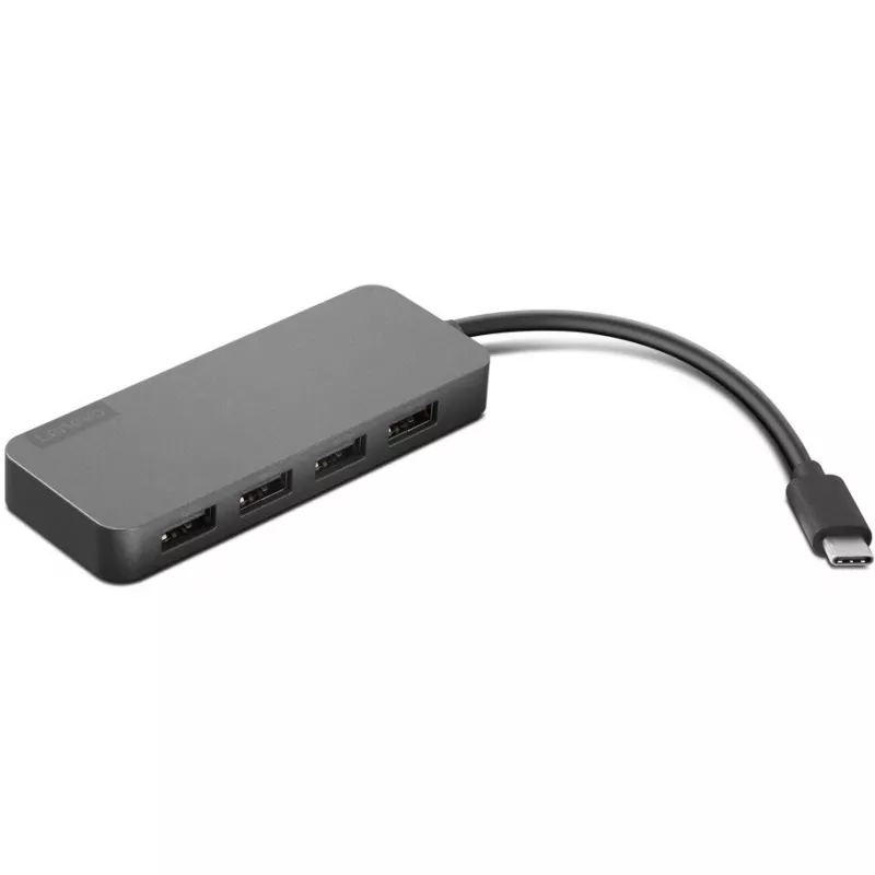 Lenovo 4X90X21427 USB-C stotelė / prievadų replikatorius USB 3.2 Gen 2 (3.1 Gen 2) Type-C pilka