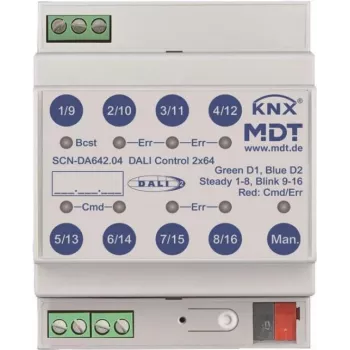 MDT SCN-DA642.04 DALI valdymo 2x64 šliuzas, 4 TE, REG