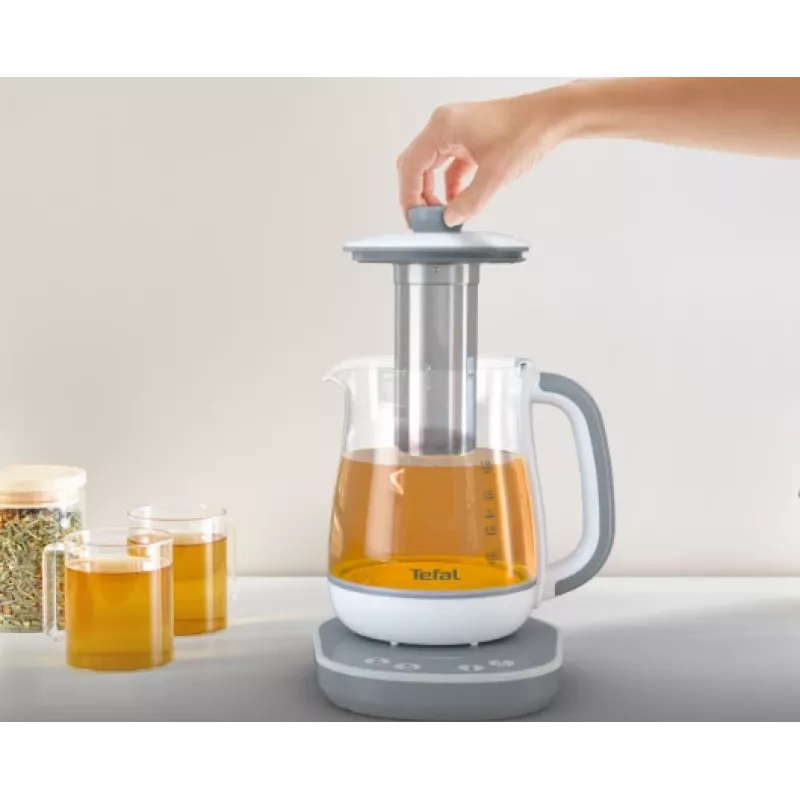 Tefal BJ551B10 arbatvirė 1,5 L 1430 W Pilka, Balta