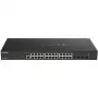 D-Link DXS-1210-28T 24 prievadų 10GBASE-T + 4 prievadų 10/25G SFP28 Smart Managed Switch