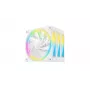 DeepCool FL12R WH ARGB 120mm korpuso ventiliatoriai 3 vnt. rinkinys