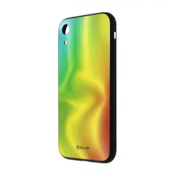 Apsauginis stiklas Tellur Cover Glass print, iPhone XR – dekoratyvinis grūdintas stiklas