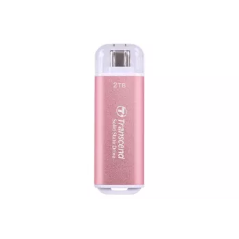 Išorinis kietasis diskas (SSD) TRANSCEND TS2TESD300P 2TB USB Type-C, iki 1050/950 MB/s, aliuminis mėlynas