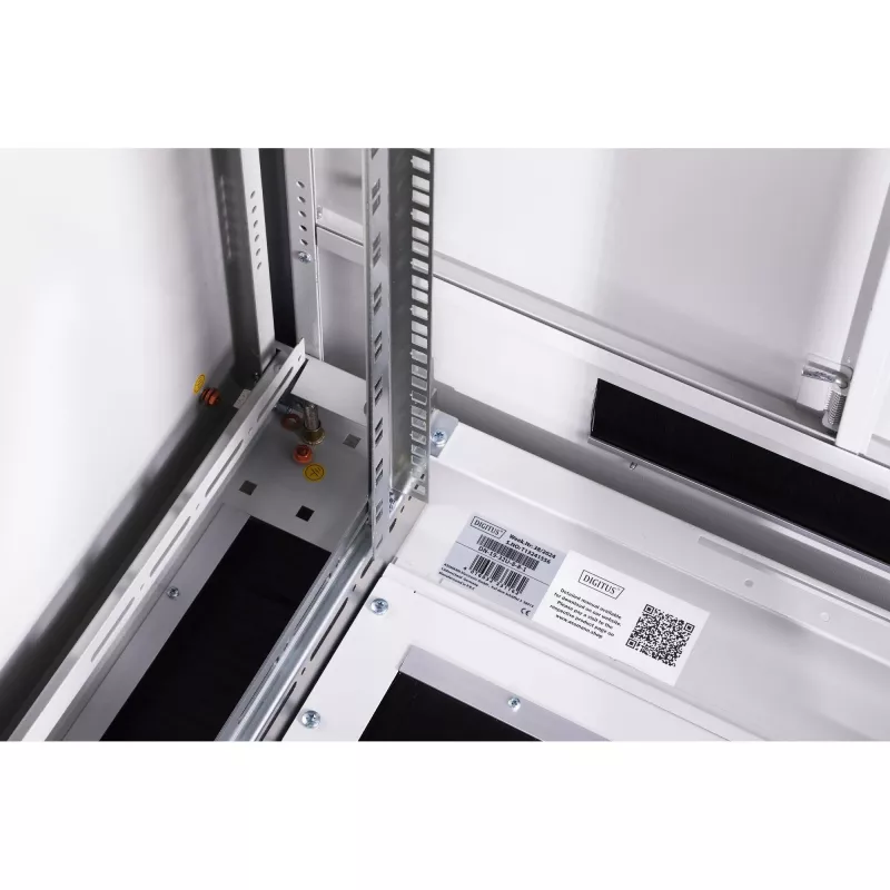 DIGITUS Unique 32HE 1609x800x800mm pilkas tinklo spintas (krovininis pristatymas)