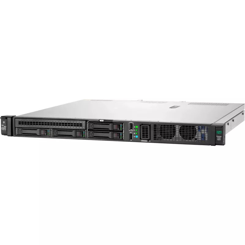HP ProLiant DL20 Gen11 serveris E-2434 3.4GHz 4c 1P 32GB-U 4SFF 2x480GB SATA SSD 800W PS EU