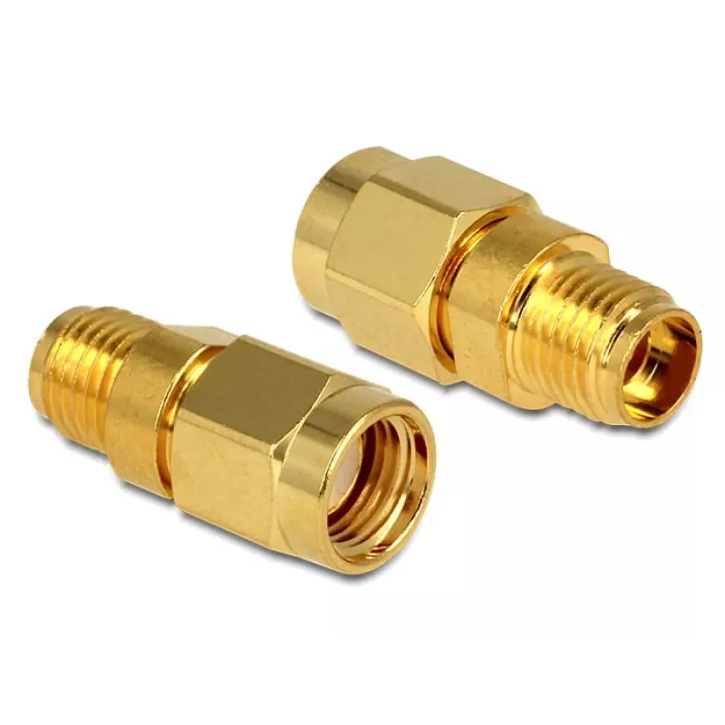 DeLOCK RF adapteris RP-SMA (vyriškas) į SMA (moteriškas) (88728)