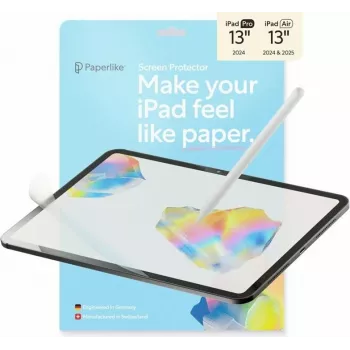 Apsauginis ekrano stiklas Paperlike, skirtas iPad Pro 13 colių / iPad Air 13 colių, suderinamas su 2024 M4, 2025 M5, 2024 M2, 2025 M3