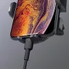 Laikiklis telefonui Aukey HD-C48 reguliuojamas 360° išmaniesiems telefonams ir mažoms planšetėms, spaustuvinis tvirtinimas, sukama ranka