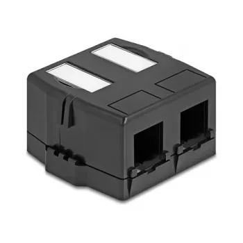 Snap-in rėmelis DeLOCK 85842 Plastikinis Juodas 545x573x324mm
