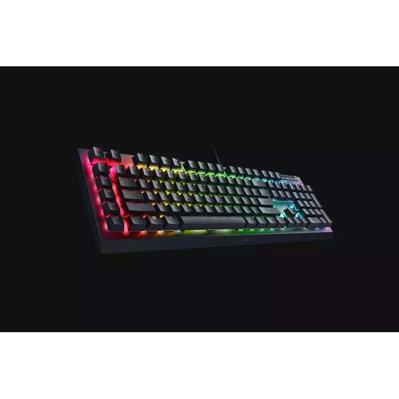 Razer BlackWidow V4 X RZ03-04700100-R3M1 klaviatūra, mechaninė, USB, QWERTY, JAV anglų, juoda