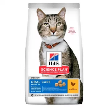HILL'S SP Adult Oral Care Chicken - sausas kačių ėdalas - 1,5 kg