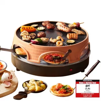 Emerio PO-113255.4 raclette grotelės 1500 W Juoda, Ruda