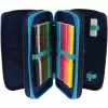 Herlitz TriCase Deep Ocean 31 vnt. mėlynas poliesteris 190x70x115 mm
