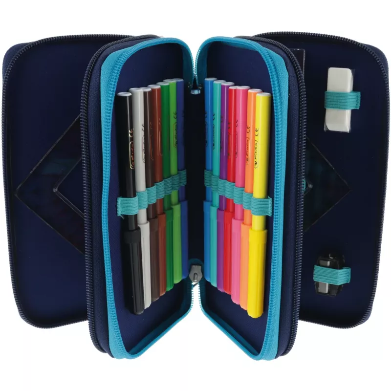 Herlitz TriCase Deep Ocean 31 vnt. mėlynas poliesteris 190x70x115 mm