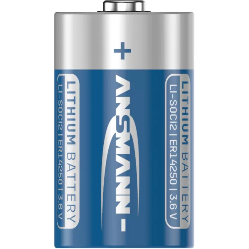 Baterija ANSMANN ER14250 ličio-tionilchloridinė 3,6V 1/2AA