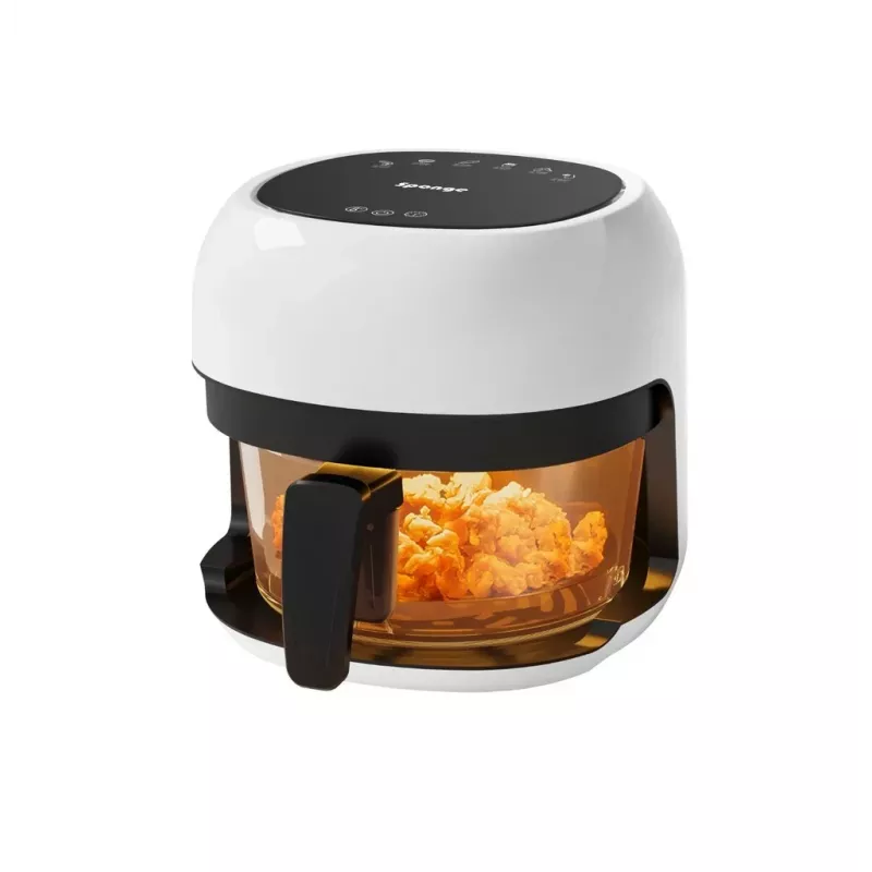 Deep Fryer Sponge Air Fryer Glass 4L Transparent Design