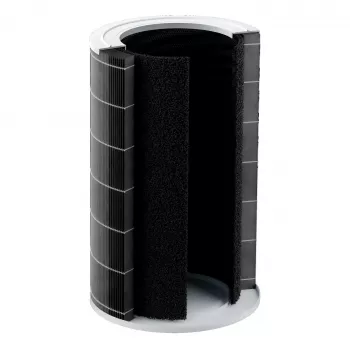 Oro valytuvo filtras Xiaomi BHR5272GL, skirtas Smart Air Purifier 4 Lite, 200×200×310 mm, 99,7 % efektyvumas, juodas