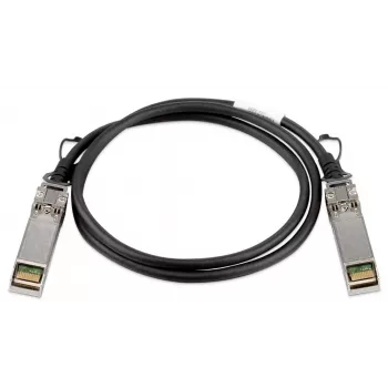 D-Link 3M SFP+ tiesioginio prijungimo kabelis rietuvėms, 3 m, SFP+, SFP+, Kištukas/Kištukas