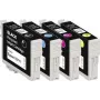 Basetech rašalo kasetė, skirta Epson T0711, T0712, T0713, T0714, suderinamas rinkinys juoda, ciān, raudona, geltona BTE107 1607,4005-126