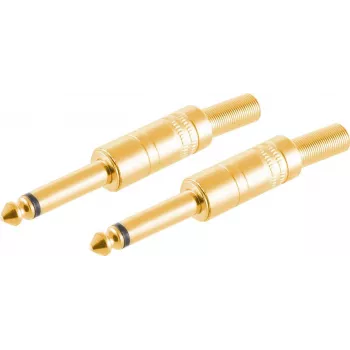 Jungtis ShiverPeaks BS50600-G2 6,3 mm Auksinis Kištukas 2 vnt.
