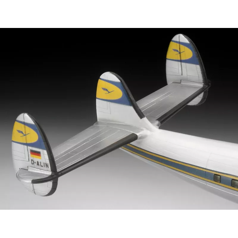 Plastikinis modelio rinkinys REVELL Lockheed L.1049G Super Constellation Lufthansa mastelio modelis