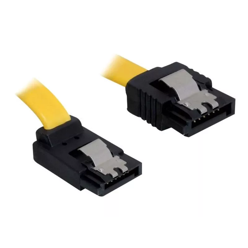 SATA kabelis DeLOCK 82472 0,3 m Geltonas