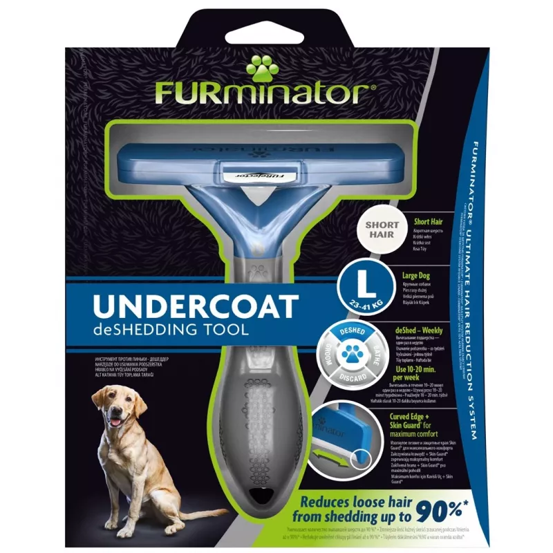 FURminator FUR151173 trumpaplaukių šunų priežiūros įrankis, L