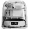Robotinis dulkių siurblys ir šlapias valymas DJI ROMO P (vandens talpos versija) Pilka/Balta, 0,26 L dulkėms, 4 L švaraus / 3,2 L nešvaraus vandens, 5000 mAh baterija