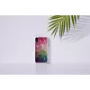 iKins dėklas iPhone XR – vandens gėlių raštas, baltas