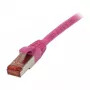 Synergy 21 S216989 0,5 m Cat6 S/FTP (S-STP) RJ-45 laidas - Magenta