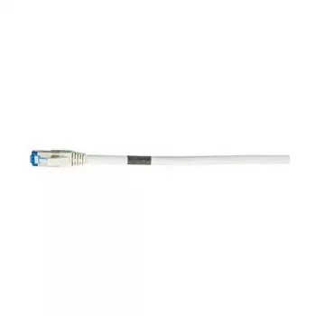 Pataisos laidas RJ45 CAT6A 500MHz 0,5m baltas S-STP(S/FTP) TPE/LSZH(Superflex) AWG26 Synerg