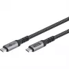 Goobay 74210 USB-C kabelis juodas