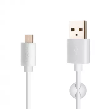 USB į USB-C duomenų ir įkrovimo laidas FIXED FIXD-UC2M-WH — 2,0 m, baltas