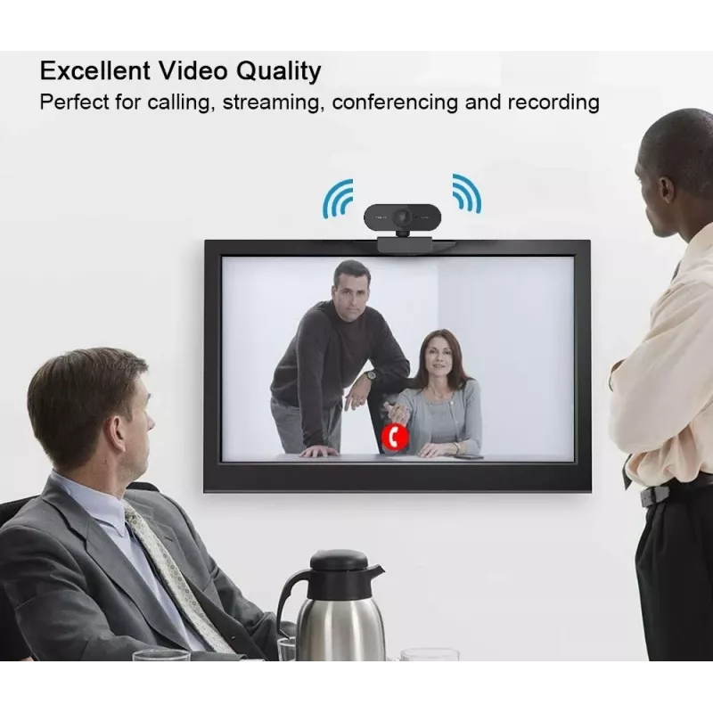 Webkamera MANTA W177 1080p raiška su Bluetooth ryšiu
