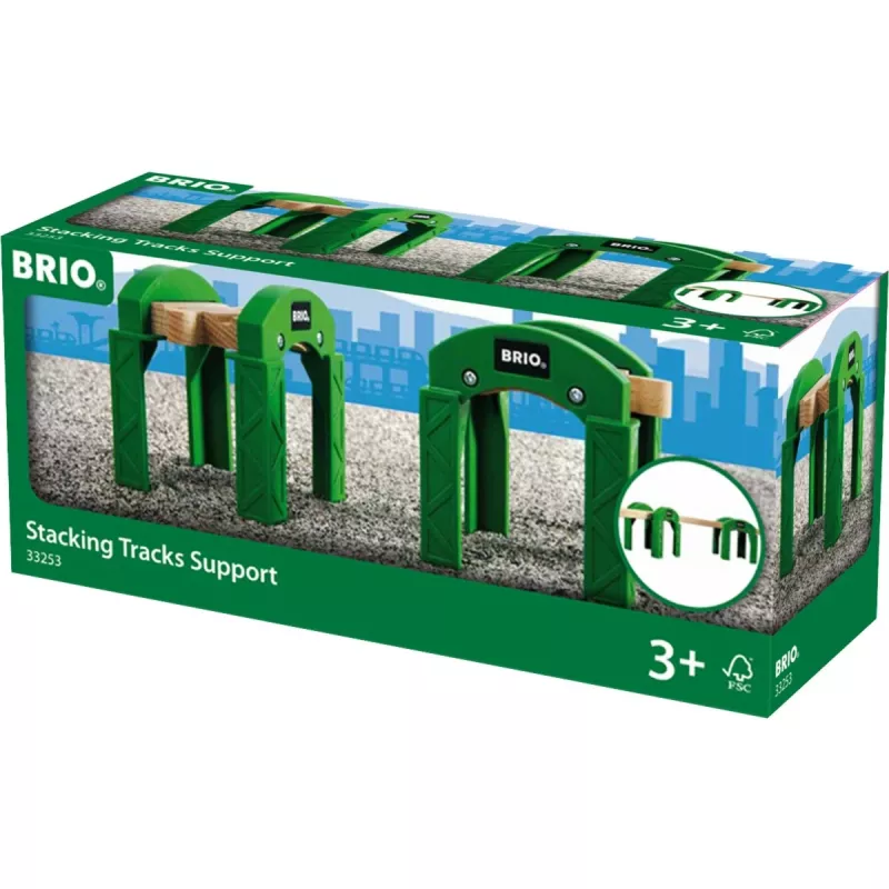 BRIO 33253 atraminis stovas žalias (2 vnt.)