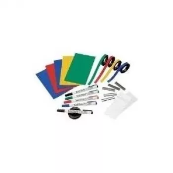 MAUL HEBEL Moderatorių aksesuarų rinkinys Professional-Features: magnetiniai simboliai, po vieną lapą, apskritimai 10 mm skersmens (65136-99)