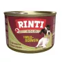 Šlapias šunų ėdalas RINTI Gold Wild boar Adult 185 g – be grūdų, be glitimo ir be sojos, pilnavertis pašaras